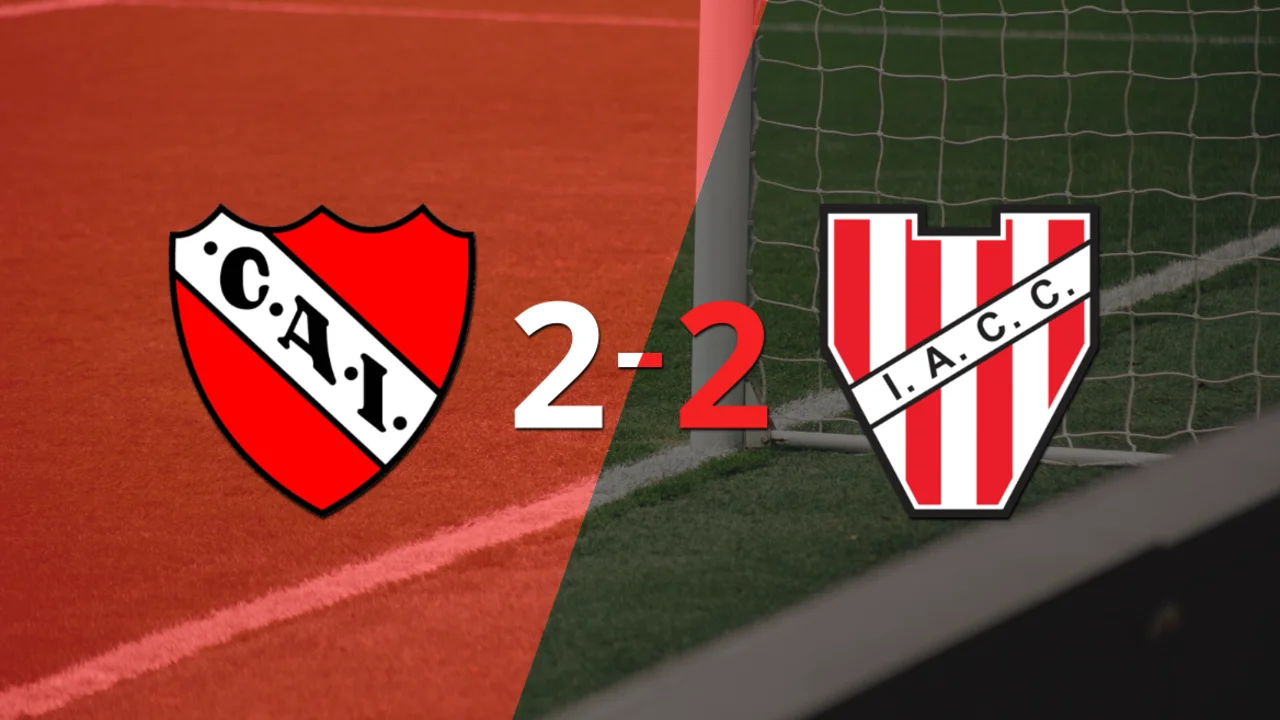Con doblete de Martín Cauteruccio, Independiente empató con Instituto 2-2