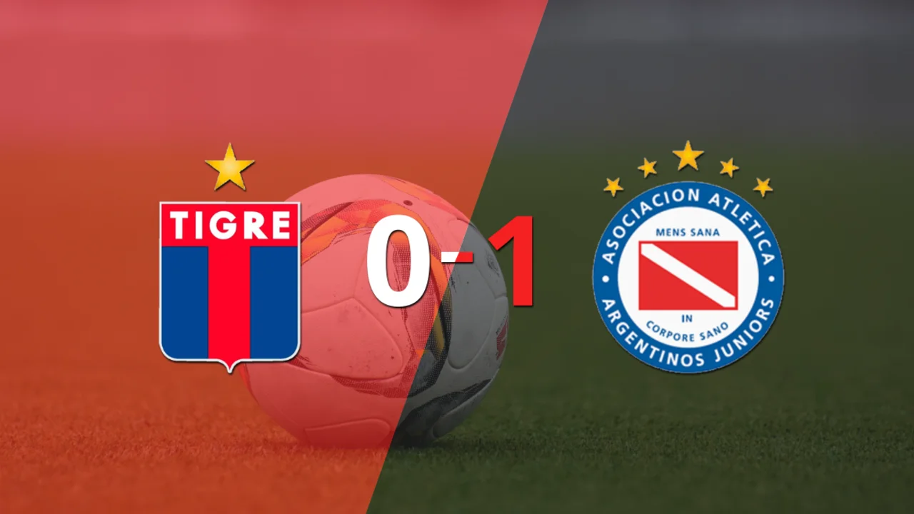 Por la mínima diferencia, Argentinos Juniors se quedó con la victoria ante Tigre en Don José Dellagiovanna