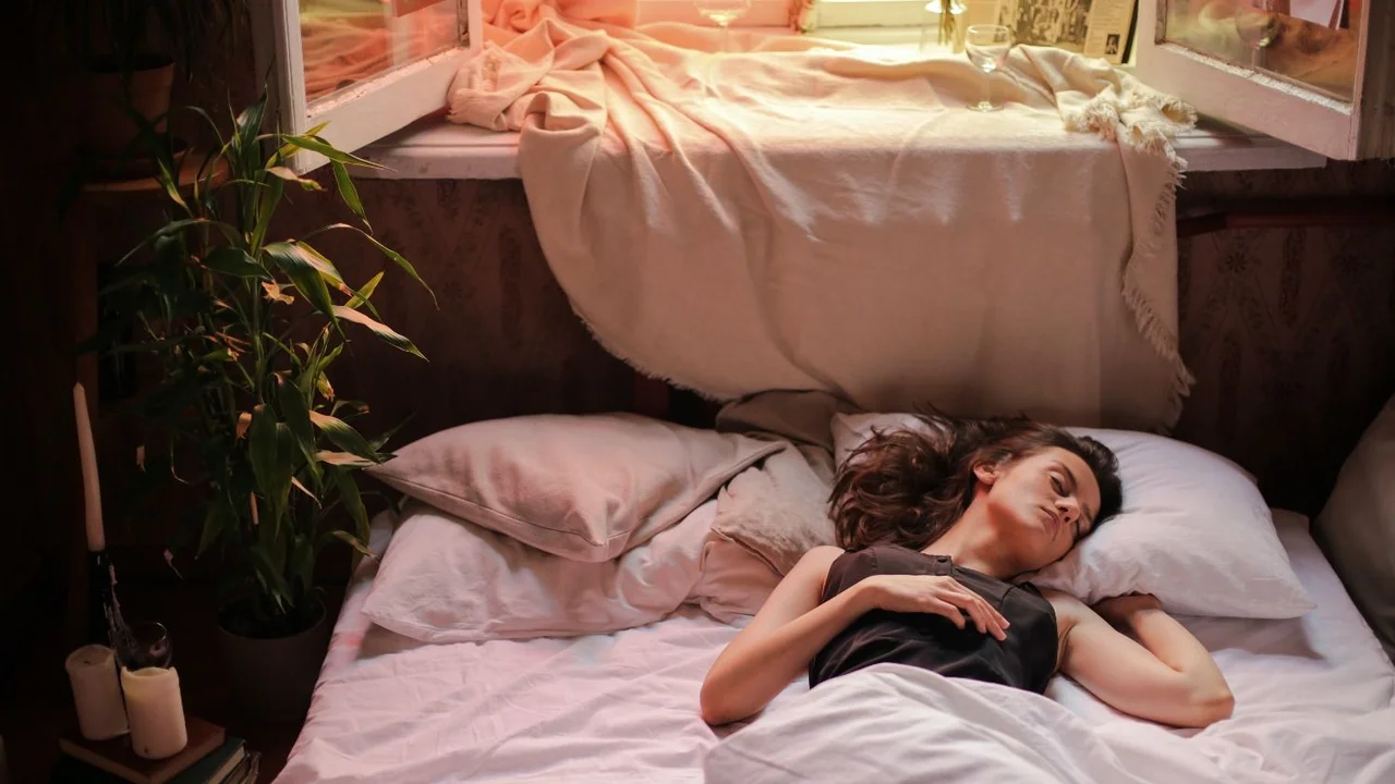 mujer durmiendo