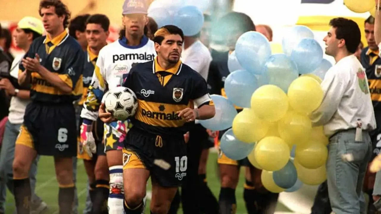 Alphonse Tchami Diego Armando Maradona Boca Juniors