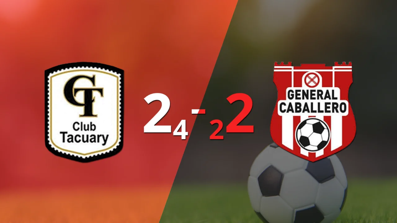 Tacuary eliminó a General Caballero JLM en los penales