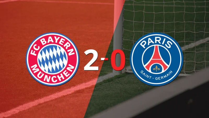 Bayern Múnich clasificó al vencer 2 a PSG