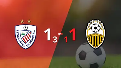Con un empate 1-1 terminó el clásico Andino entre Estudiantes Mérida y Táchira Con un empate 1-1 terminó el clásico Andino entre Estudiantes Mérida y Táchira