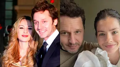 Benjamín Vicuña con La China Suárez y Pampita Benjamín Vicuña con La China Suárez y Pampita