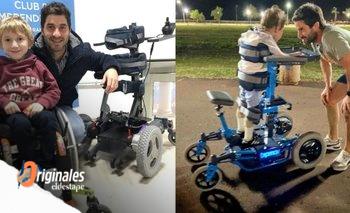 Facundo, el niño que inspiró la creación de un bipedestador que hoy es un éxito | Historias de vida