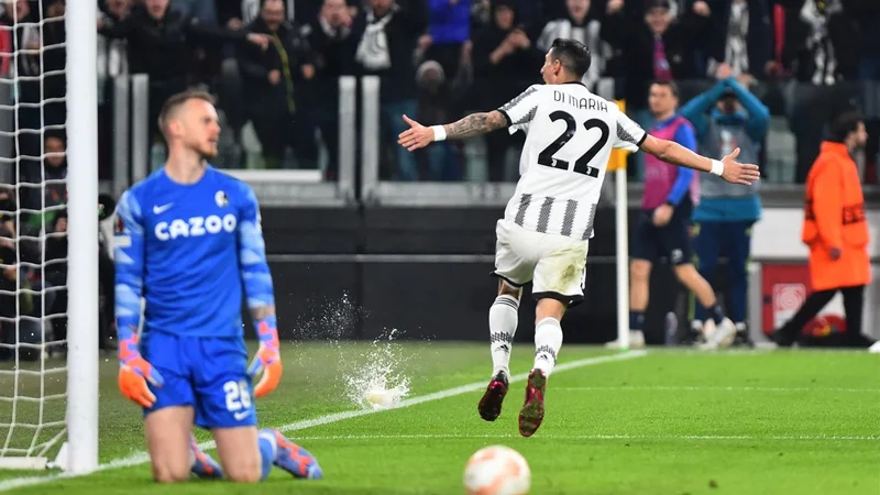 Videos | Europa League: Golazo de Di María para Juventus y el "bobo" apareció en Manchester