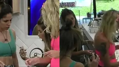 Julieta Poggio enojada en Gran Hermano Julieta Poggio enojada en Gran Hermano