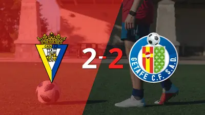 Getafe empató 2-2 ante Cádiz con doblete de Enes Ünal Getafe empató 2-2 ante Cádiz con doblete de Enes Ünal