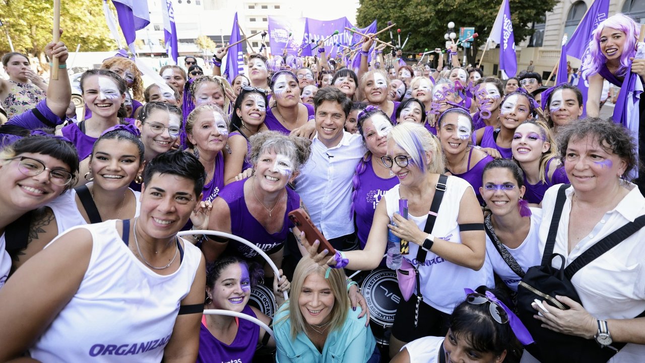 Kicillof participó de la jornada en conmemoración del Día de las Mujeres Trabajadoras