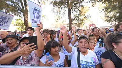 "Cristina Presidenta", el cántico que sonó en el plenario de Avellaneda "Cristina Presidenta", el cántico que sonó en el plenario de Avellaneda