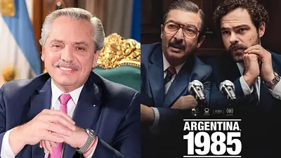 Alberto Fernández celebró el cine nacional pese al resultado de Argentina 1985. Alberto Fernández celebró el cine nacional pese al resultado de Argentina 1985.