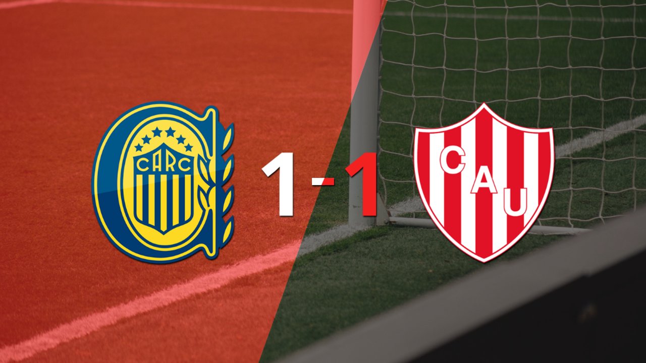 Rosario Central logró sacar el empate de local frente a Unión