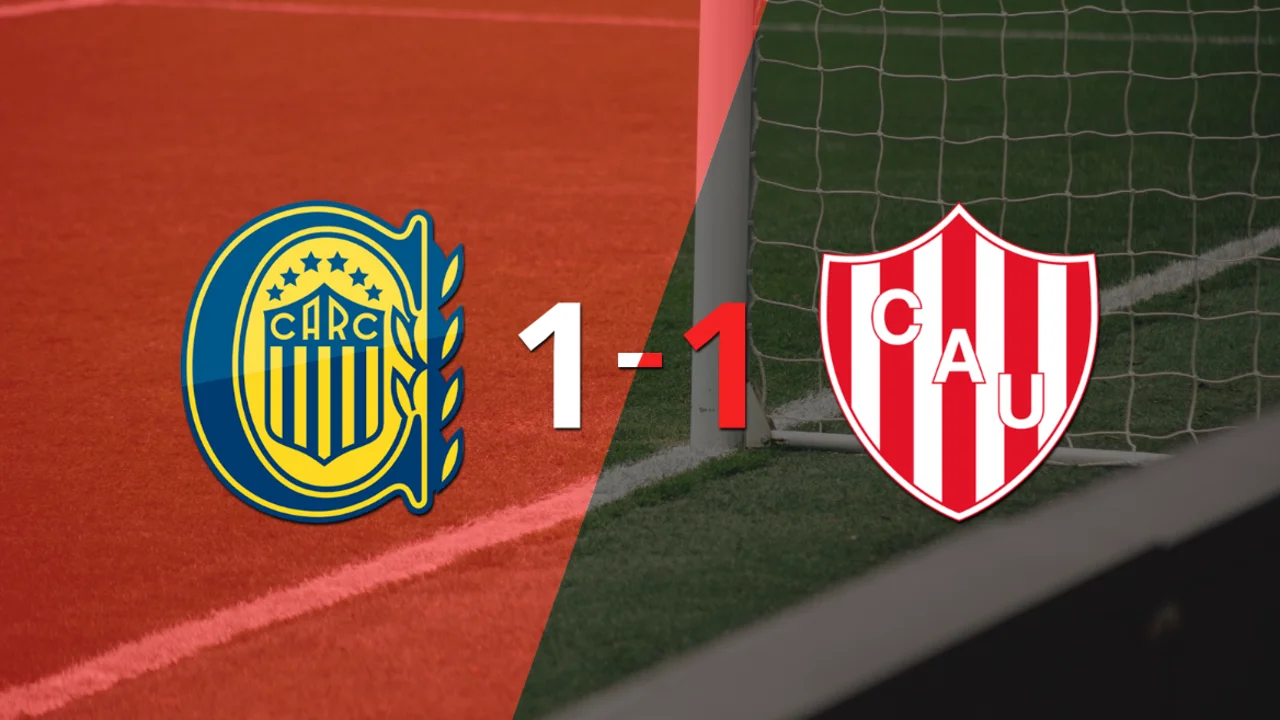 Rosario Central logró sacar el empate de local frente a Unión
