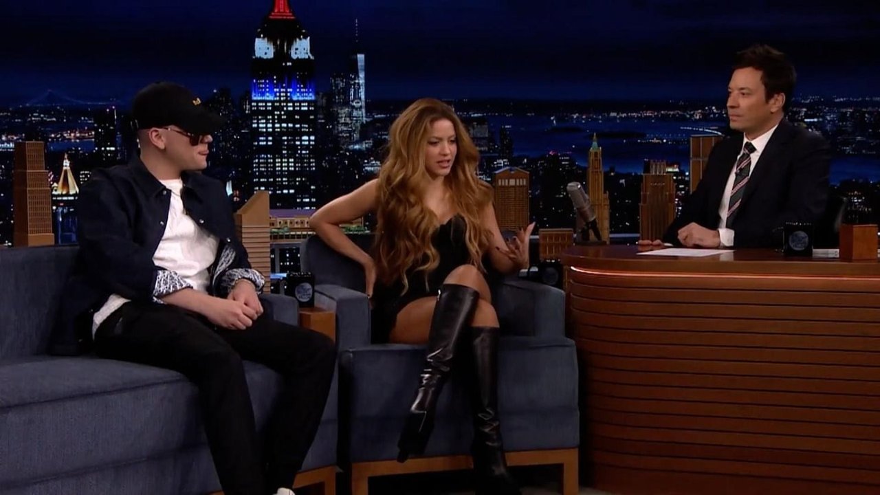 Bizarrap, Shakira y Jimmy Fallon