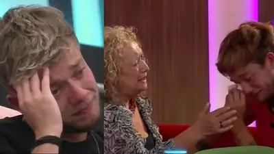 Nacho de Gran Hermano y su abuela Nacho de Gran Hermano y su abuela