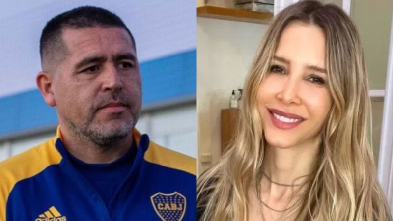 Guillermina Valdés. Juan Román Riquelme