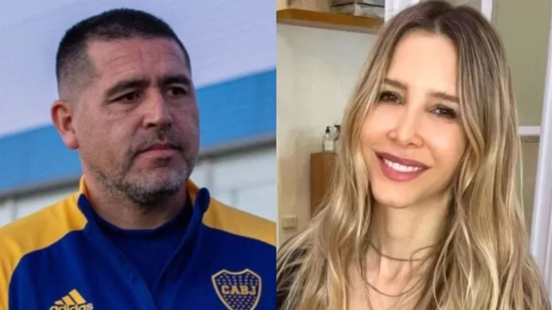 Guillermina Valdés. Juan Román Riquelme