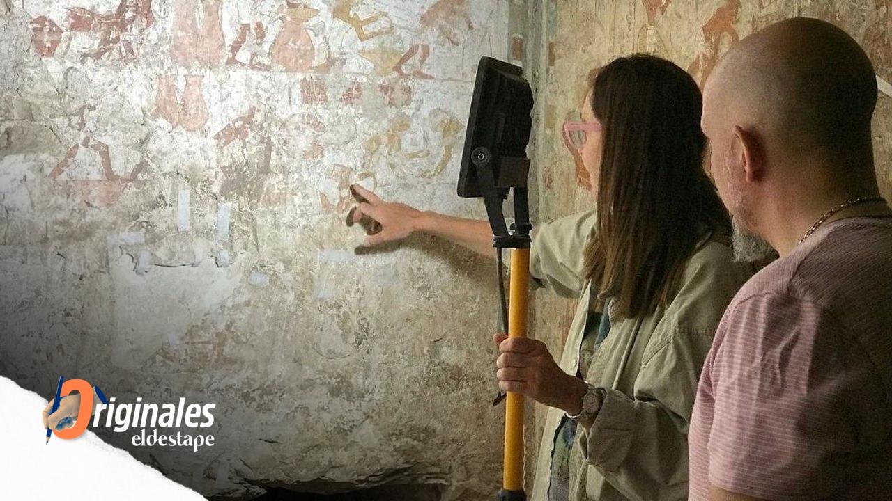 La arqueóloga argentina que se fascinó con Indiana Jones y hoy descubre tumbas en Egipto: "La búsqueda de conocimiento es una aventura"