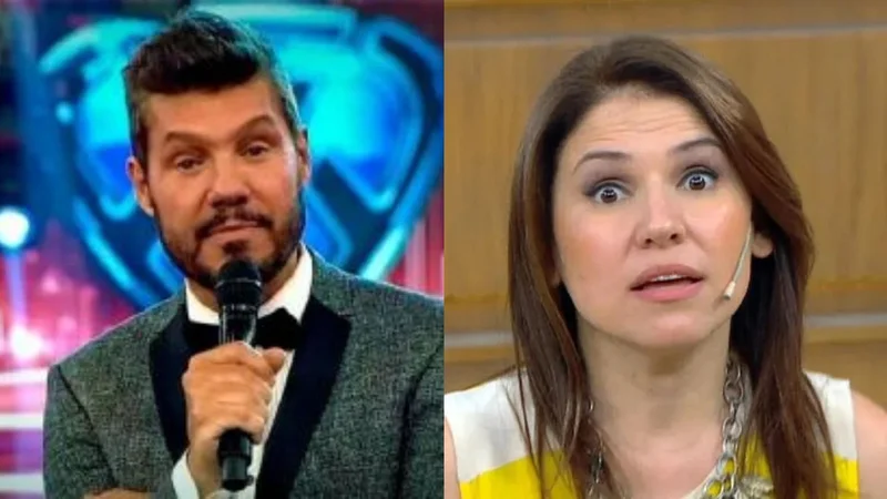 Marcelo Tinelli y Fernanda Iglesias
