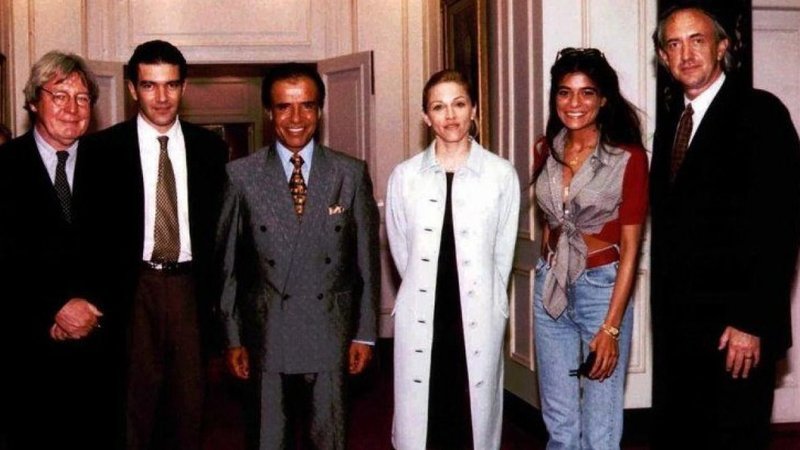 Carlos Menem, Madonna