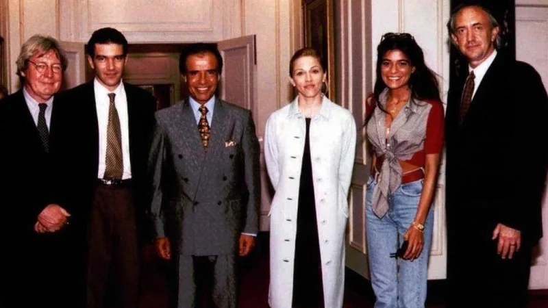 Carlos Menem, Madonna