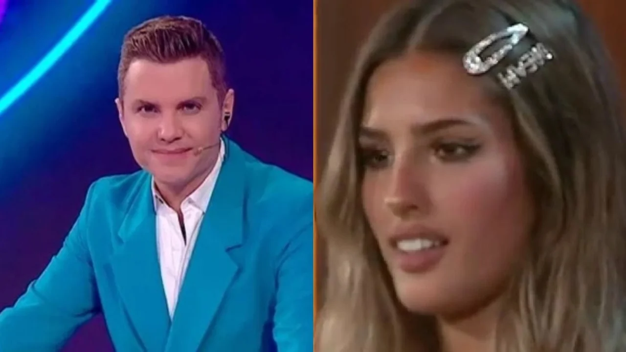 Santiago Del Moro y Julieta Poggio en Gran Hermano 