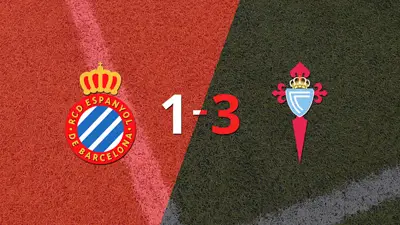 Celta venció en su casa a Espanyol por 3-1 Celta venció en su casa a Espanyol por 3-1