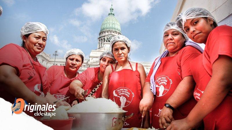Chicas superpoderosas:  el trabajo incansable de las Cocineras comunitarias