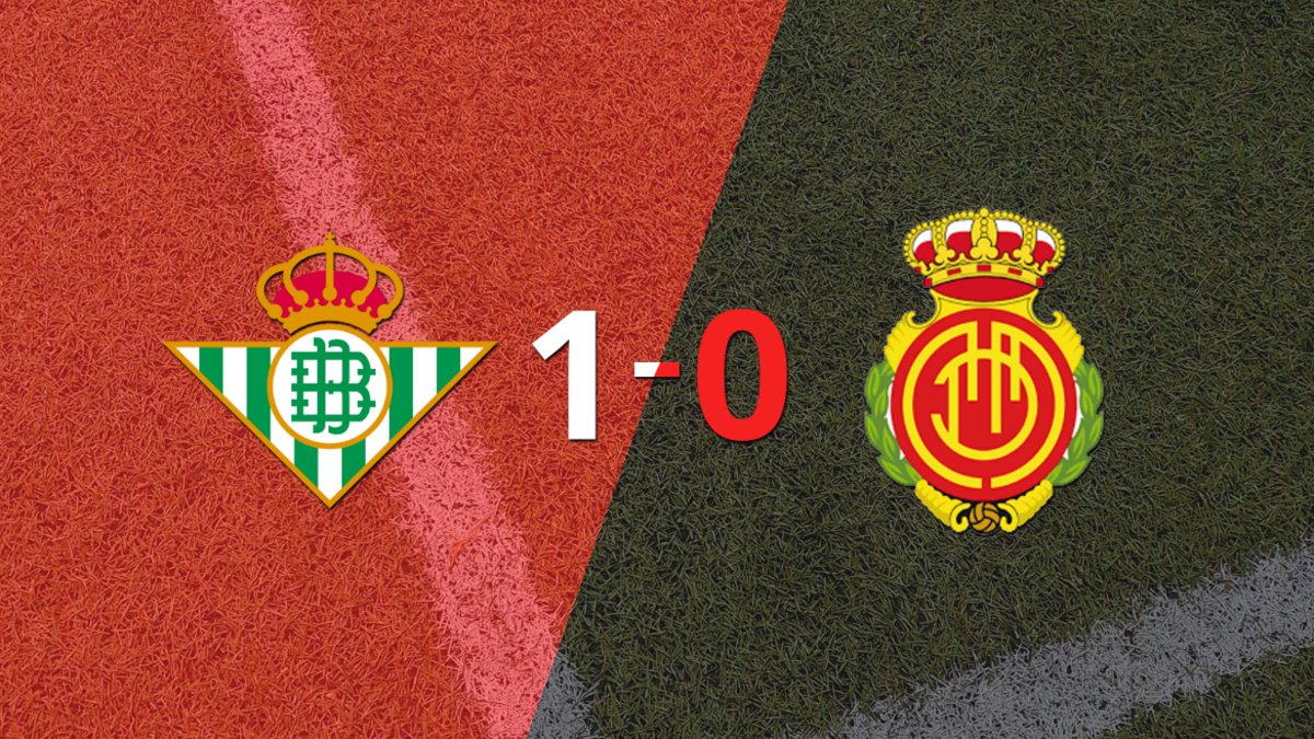 Betis derrotó en casa 1-0 a Mallorca | El Destape