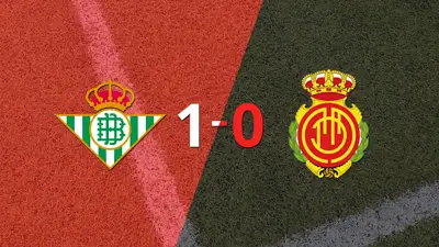 Betis derrotó en casa 1-0 a Mallorca Betis derrotó en casa 1-0 a Mallorca