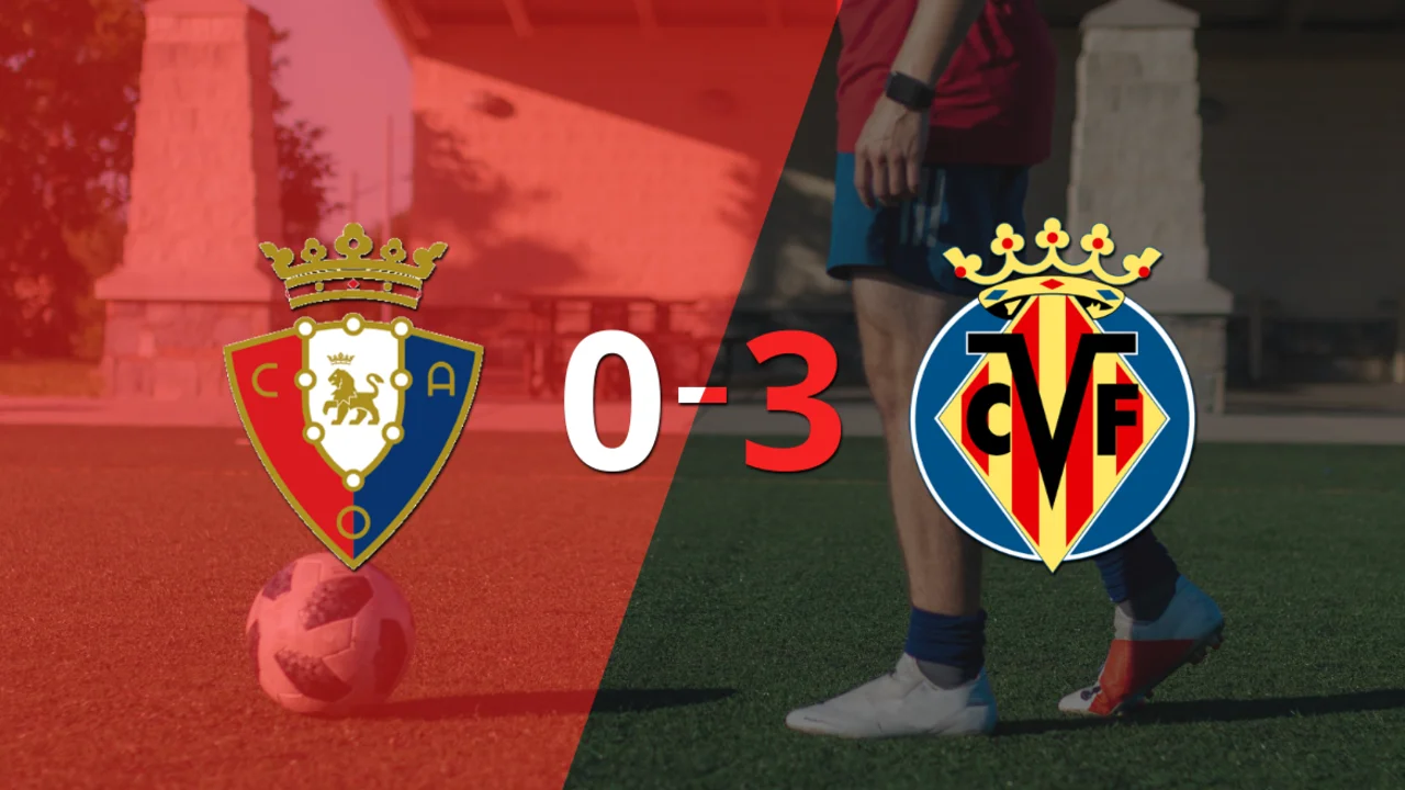 Con doblete de José Luis Morales, Villarreal liquidó 3-0 a Osasuna
