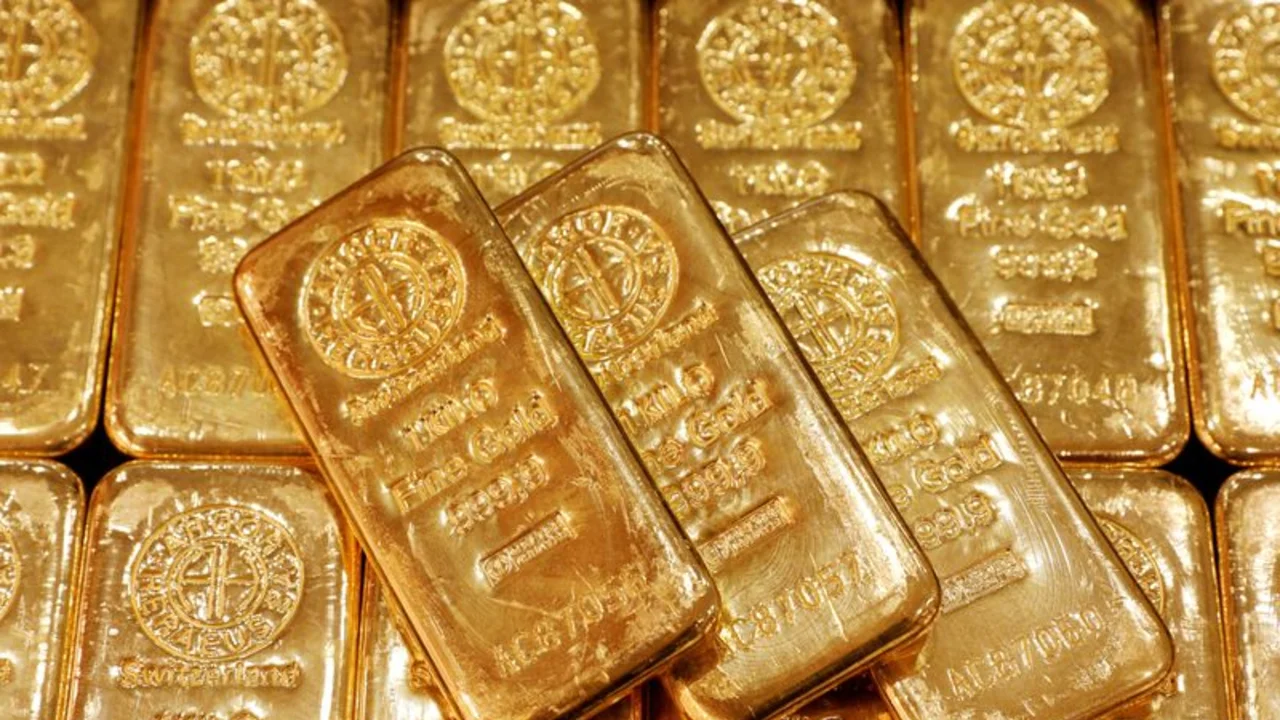 Lingotes de oro