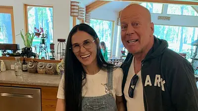 Bruce Willis. Demi Moore. Bruce Willis. Demi Moore.