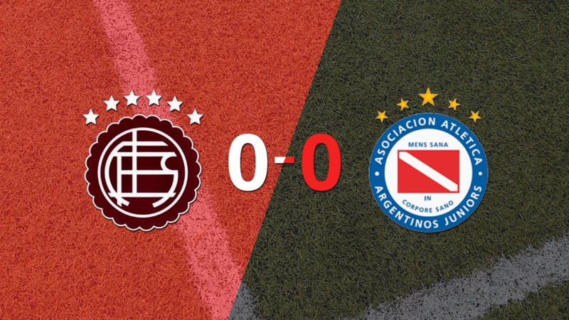 Lanús y Argentinos Juniors no se hicieron daño y empataron sin goles