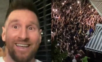 Furor por la presencia de Messi en una parrilla de Palermo | Lionel messi