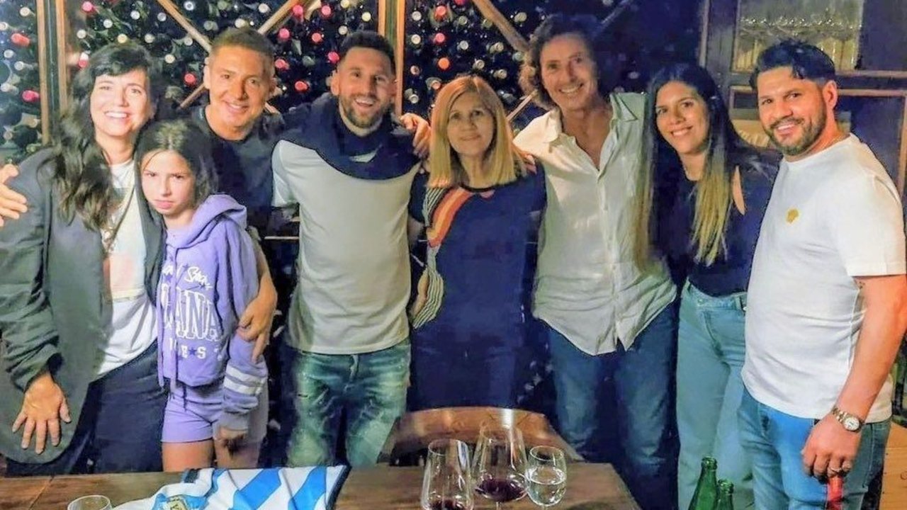Adrián Suar, Lionel Messi, Don Julio, fútbol, deportes, Griselda Siciliani