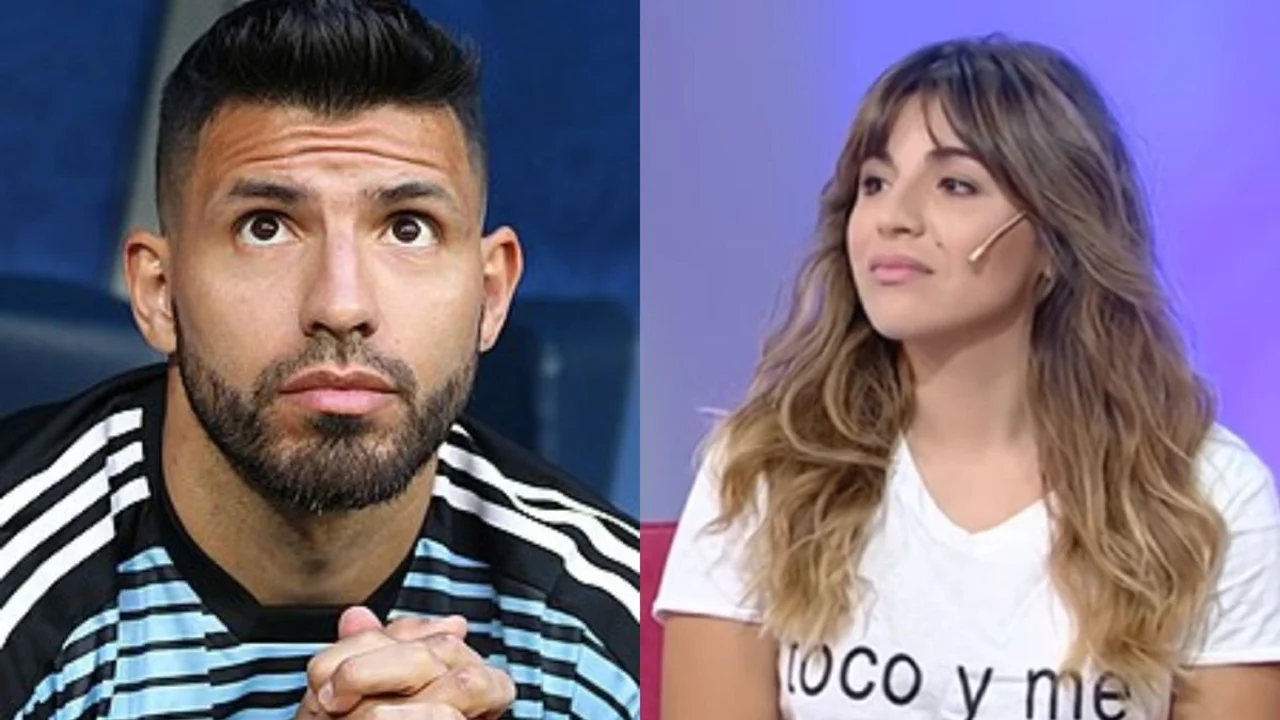 Sergio Kun Aguero. Gianinna Maradona
