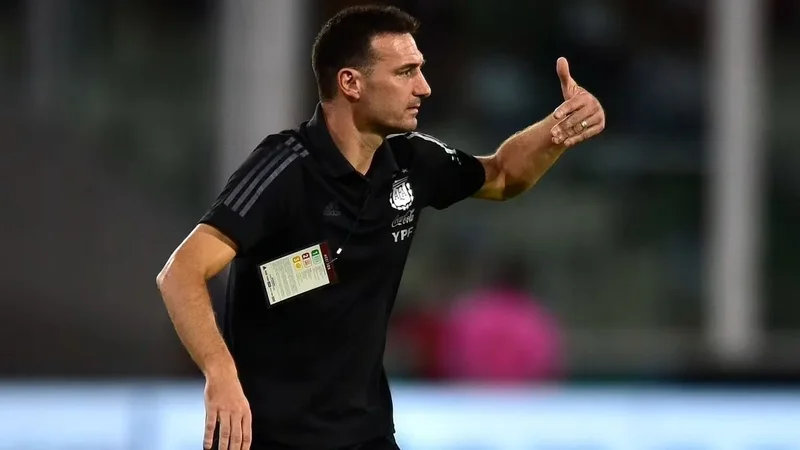Selección Argentina, Lionel Scaloni, Claudio Echeverri, Lionel Messi, River Plate.