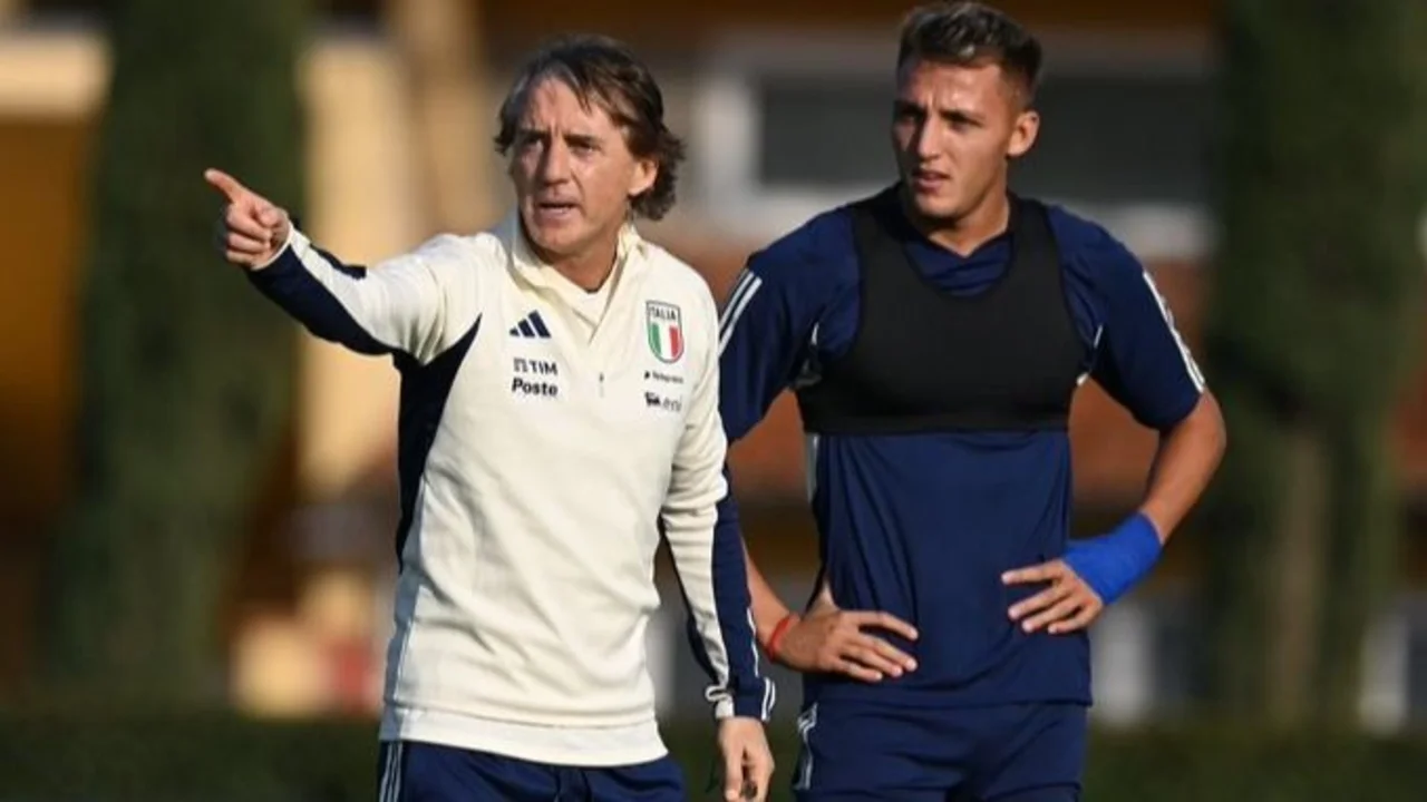 Mateo Retegui, Roberto Mancini, selección de Italia.
