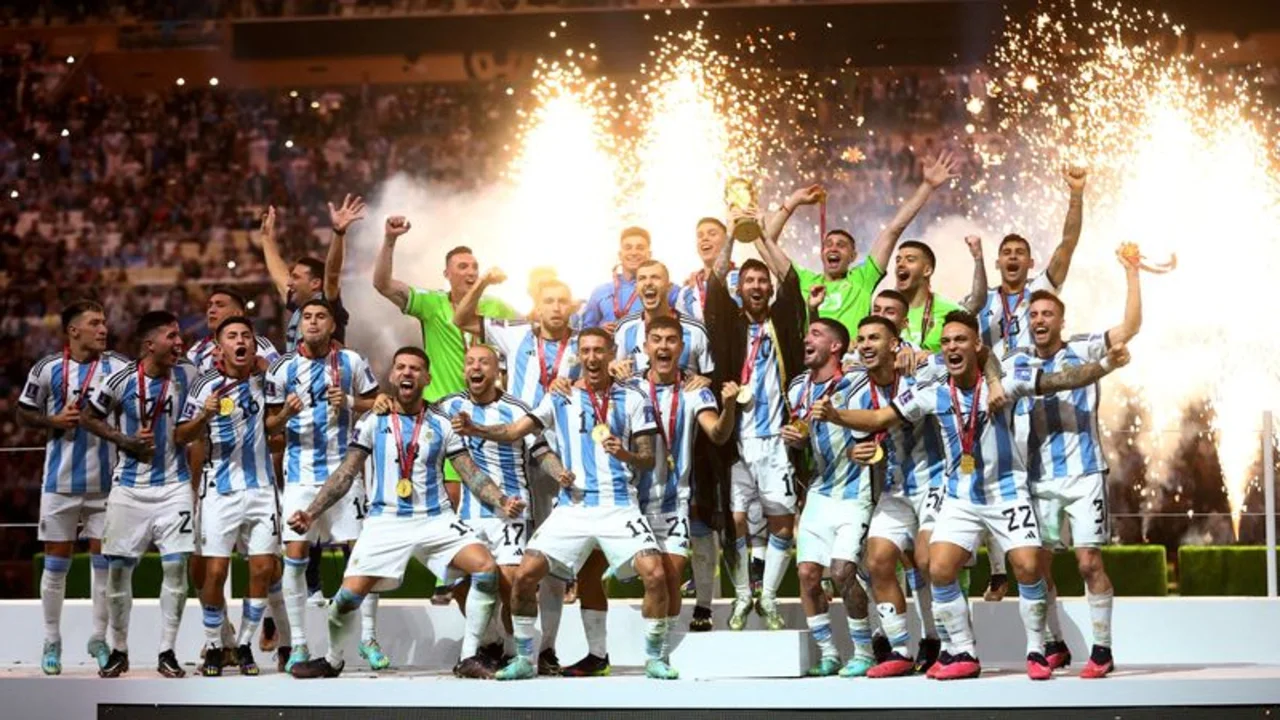 Argentina continúa festejos por triunfo en la Copa del Mundo con amistoso contra Panamá