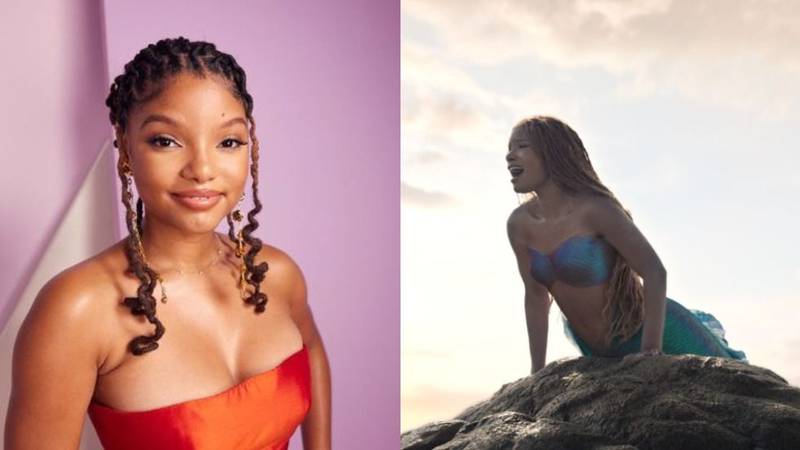 La Sirenita. Halle Bailey