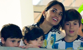 La emoción de Antonela y del resto de las parejas en el recibimiento de la Selección | Selección argentina