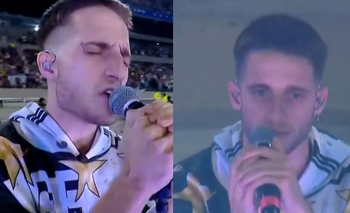 Wos cantó la canción favorita de Messi y emocionó a todos | Selección argentina