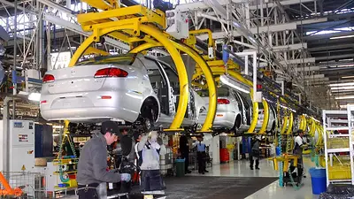 La producción industrial volvió a crecer en febrero y es la más alta en cinco años desde 2019 La producción industrial volvió a crecer en febrero y es la más alta en cinco años desde 2019