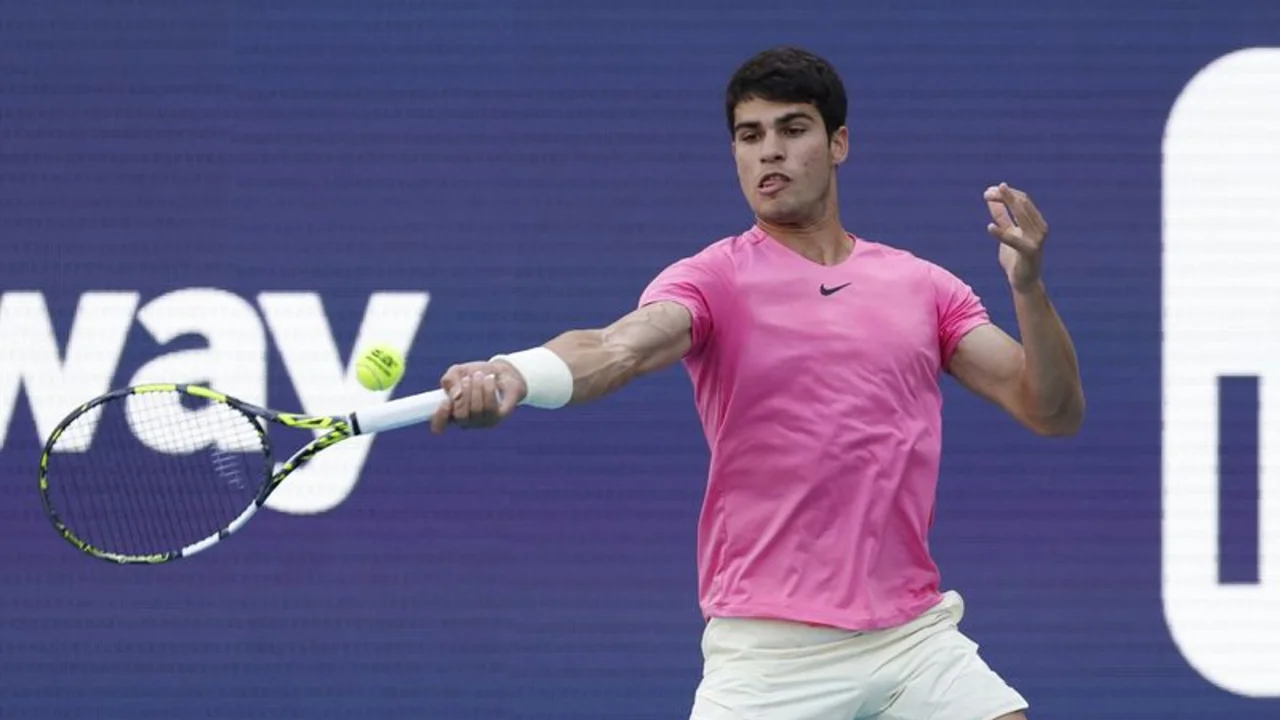 Alcaraz domina a Lajovic y Andreescu supera a Kenin en Miami