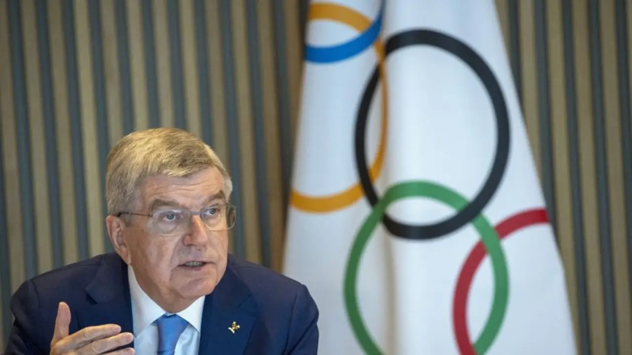 Presidente del COI dice que la participación rusa en el deporte "funciona" a pesar de la guerra