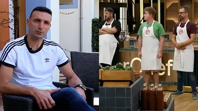 Lionel Scaloni en Masterchef Lionel Scaloni en Masterchef