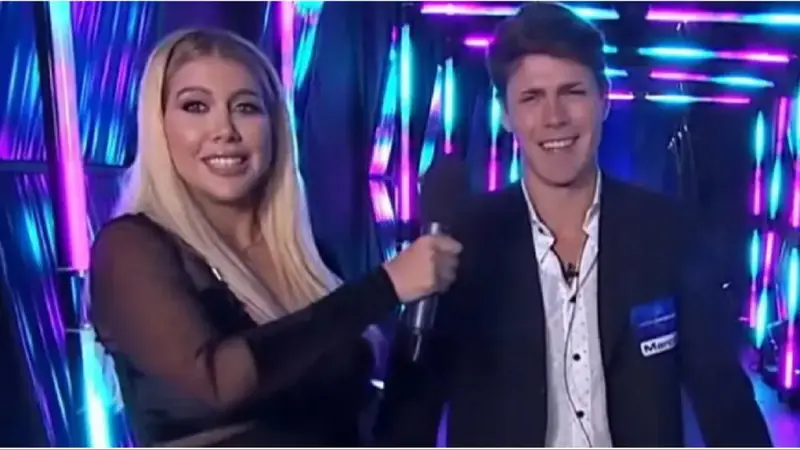 Wanda Nara y Marcos Ginocchio en Gran Hermano