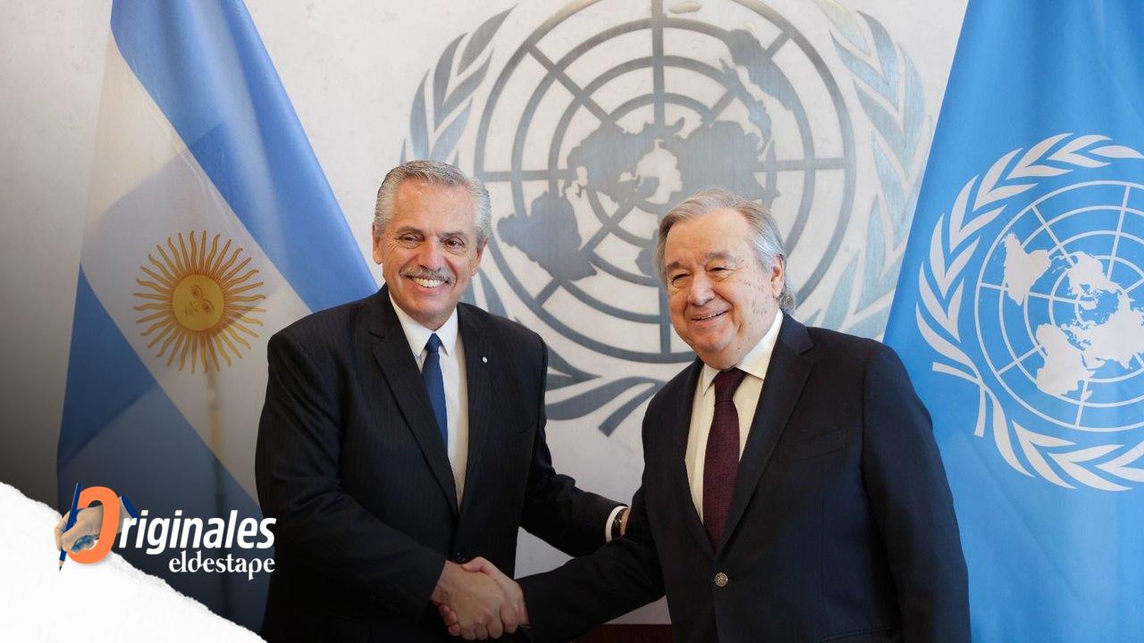 El mensaje en la ONU de Fernández, a horas del encuentro con Biden