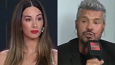 Estefi Berardi Marcelo Tinelli Estefi Berardi Marcelo Tinelli